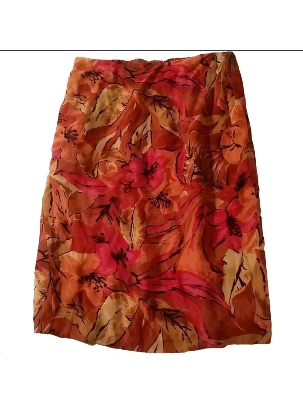 SILK Floral Skirt by Savannah